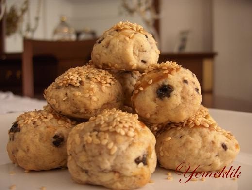 YEMEKLİK Zeytinli Cevizli Kurabiye