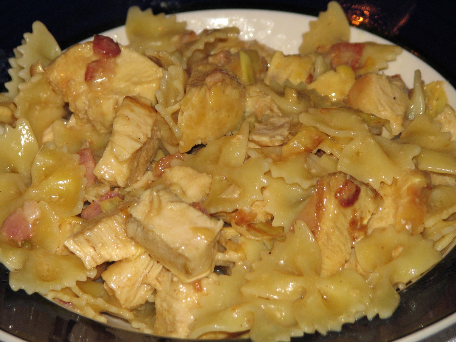 The Orange Skillet Lemon Butter Chicken Pasta