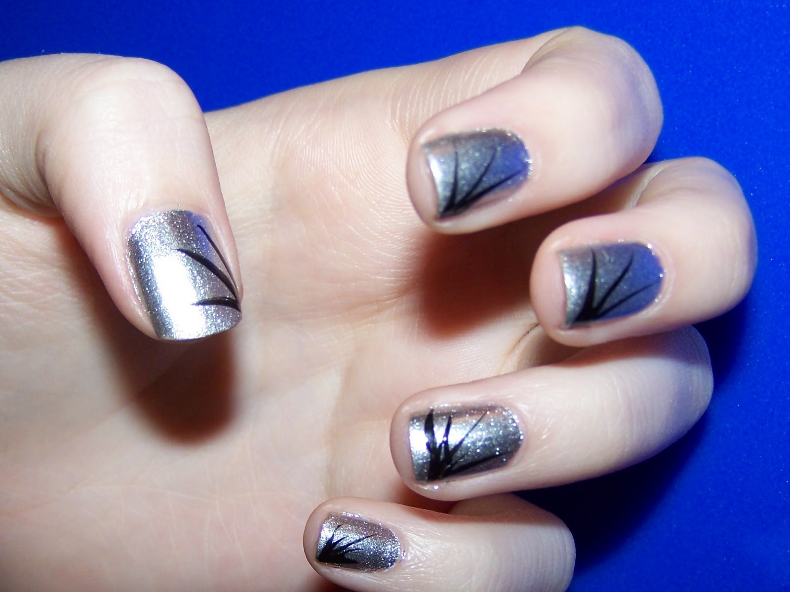 Simple Straight Line Nail Design - wide 2