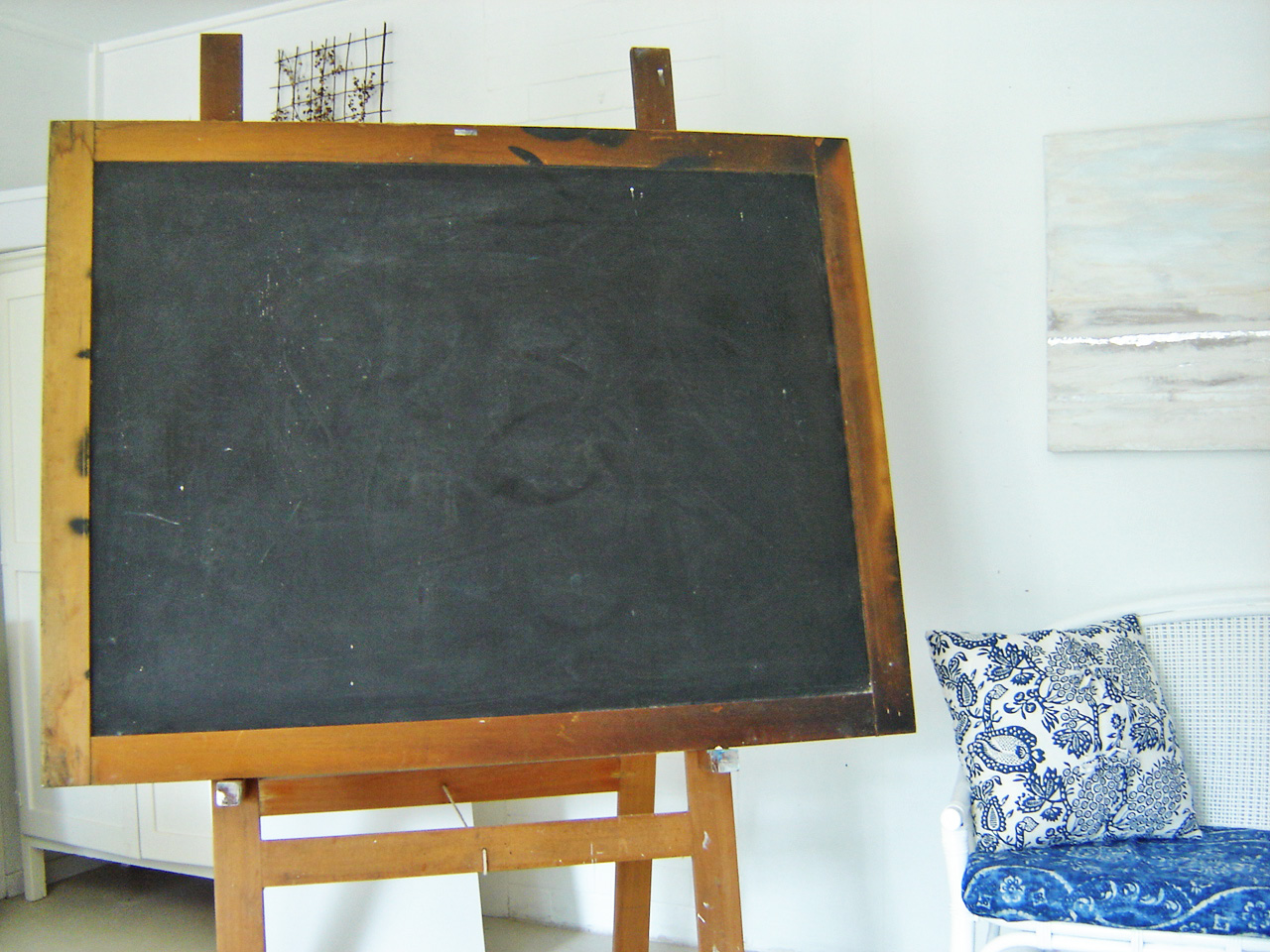 Driftwood Interiors Vintage school chalkboard