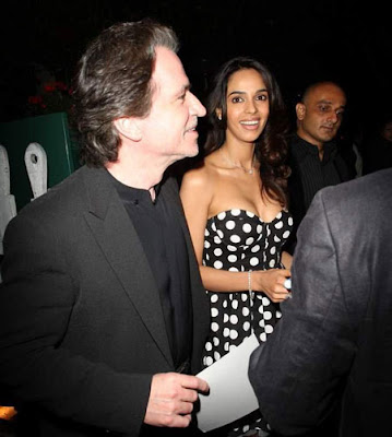 Mallika Sherawat and Yanni bond at Ivy restaurant