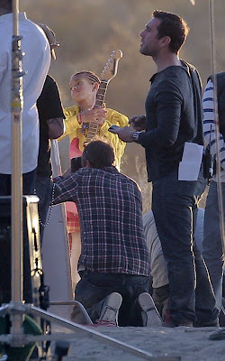 Willow Smith shooting her latest music video for “21st Century Girl”