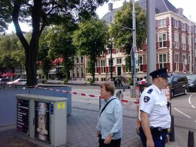 Bommelding Buitenhof Den Haag.