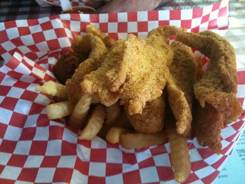 Chicken Fried Texas Fried Fish Friday (Catfish Cafe Humble, TX)