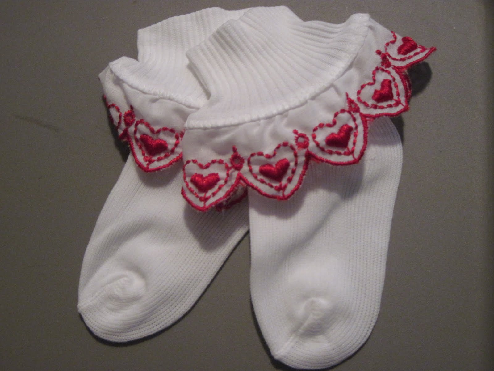 Makin it Domestic Frilly Socks