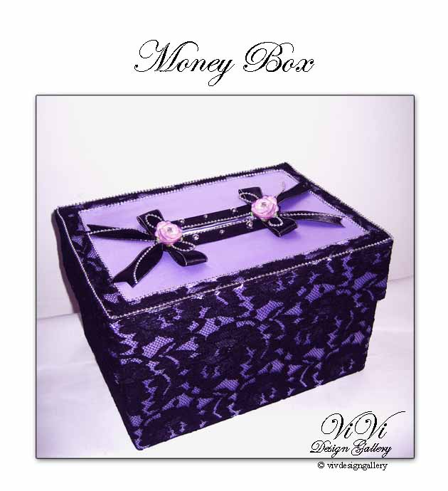 We customized this lovely money box for Sharren as she was looking for