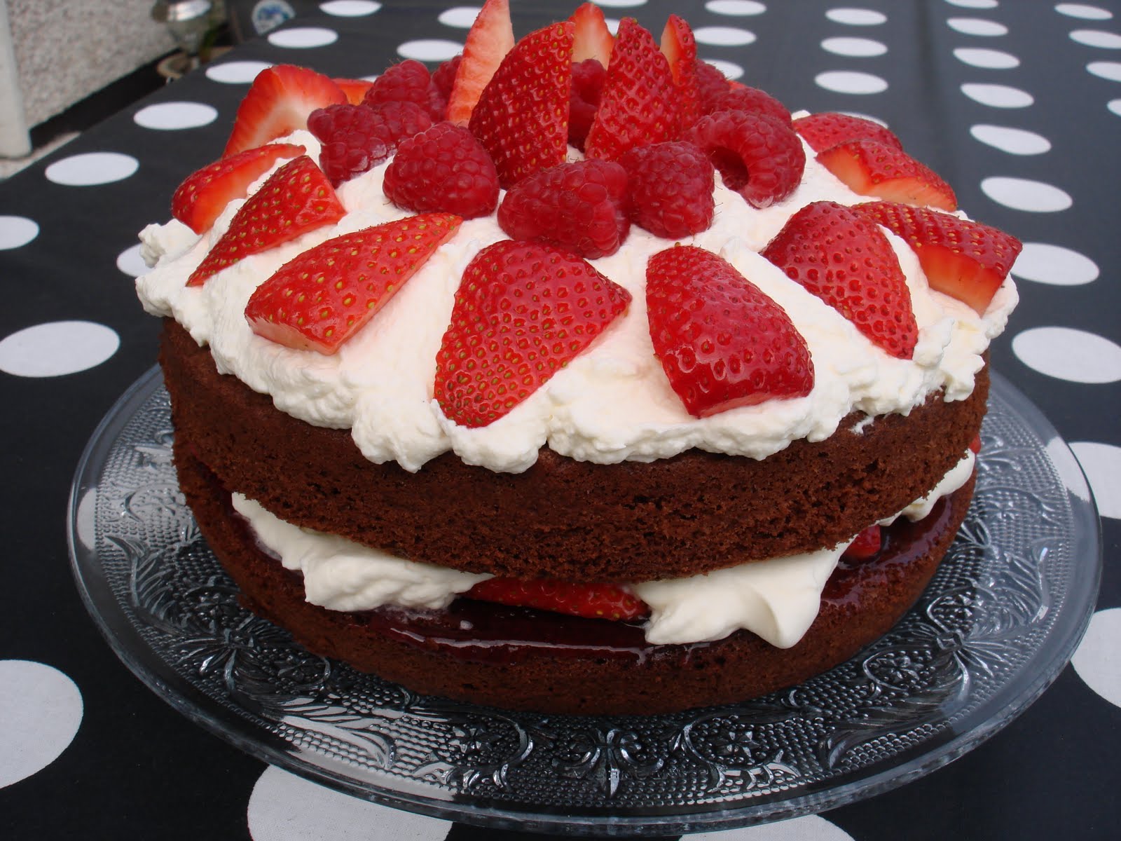 Babaduck: A Berry Lovely Birthday Cake