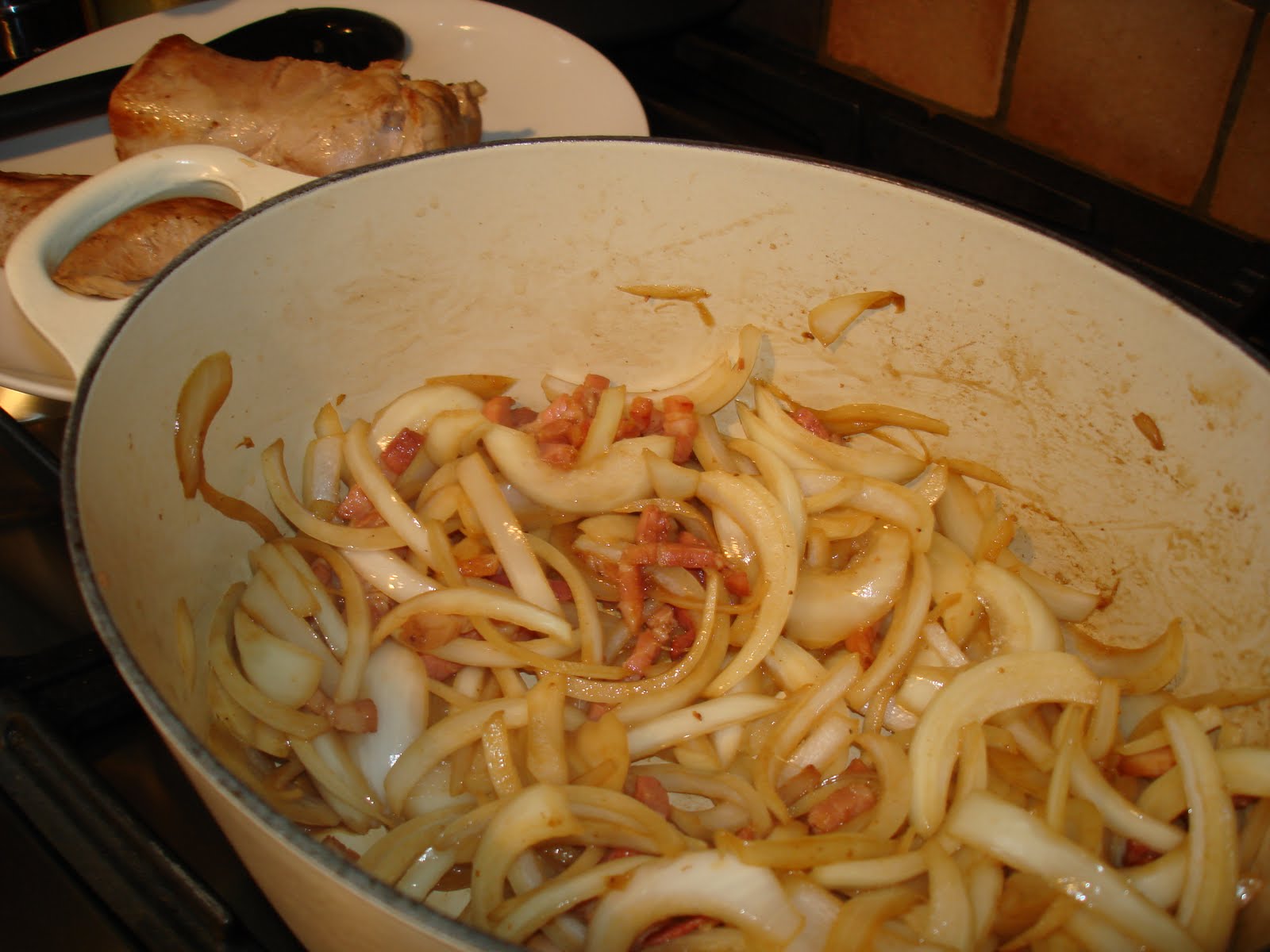 Babaduck Pork Fillet with Lardons, Apple Rings and Cider