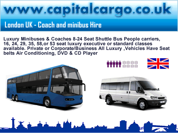 Minibus and Coach Hire London