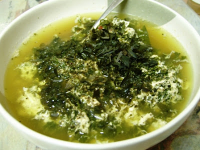 soup seaweed egg drop carb low dairy gluten healthy recipes water