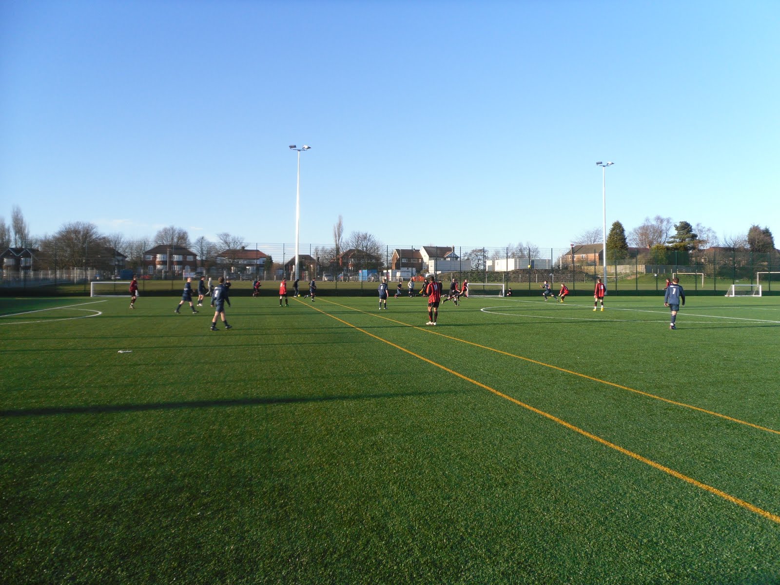 Andrew's Football Travels Cardinal Langley High School
