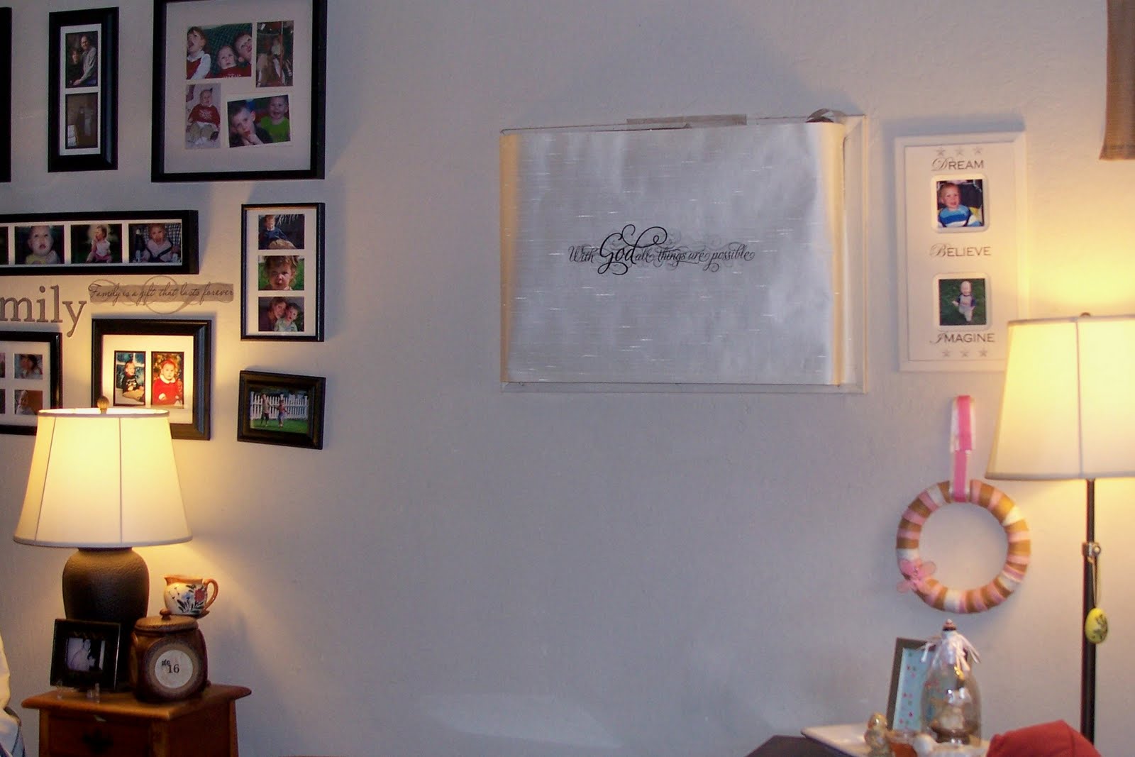 Storing Up My Treasures Quickie Swamp Cooler Cover Up