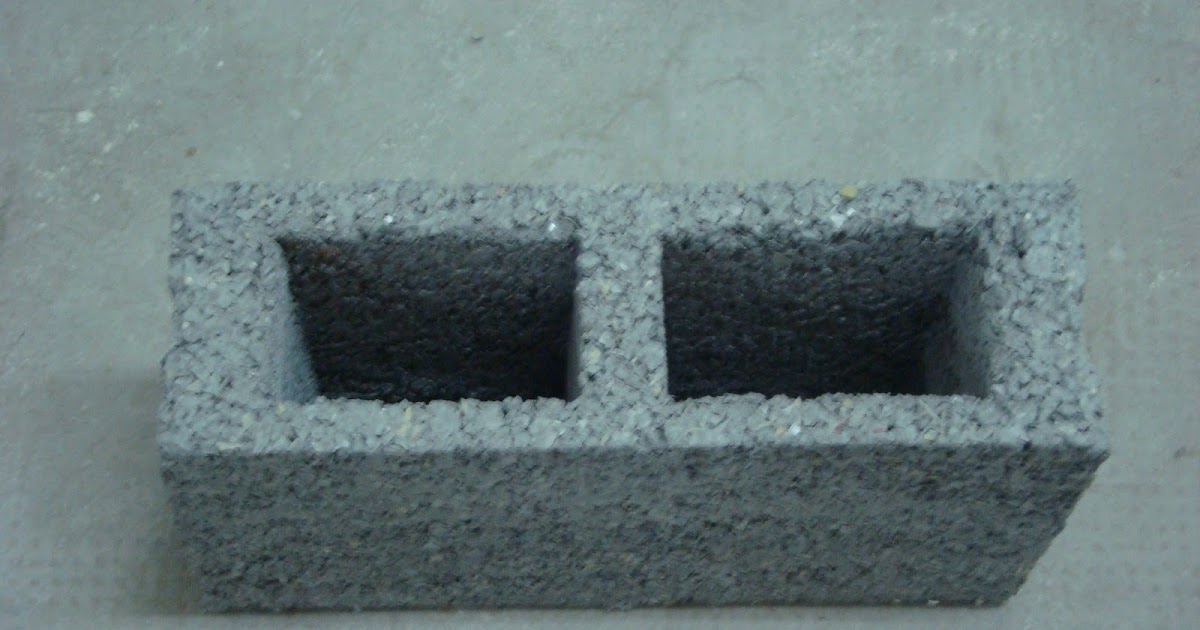 PROCEDIMIENTOS TÉCNICOS: Bloque con plástico recuperado