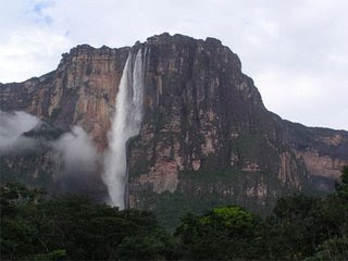 Angel Falls one of the Seven Forgotten Natural Wonders of the World