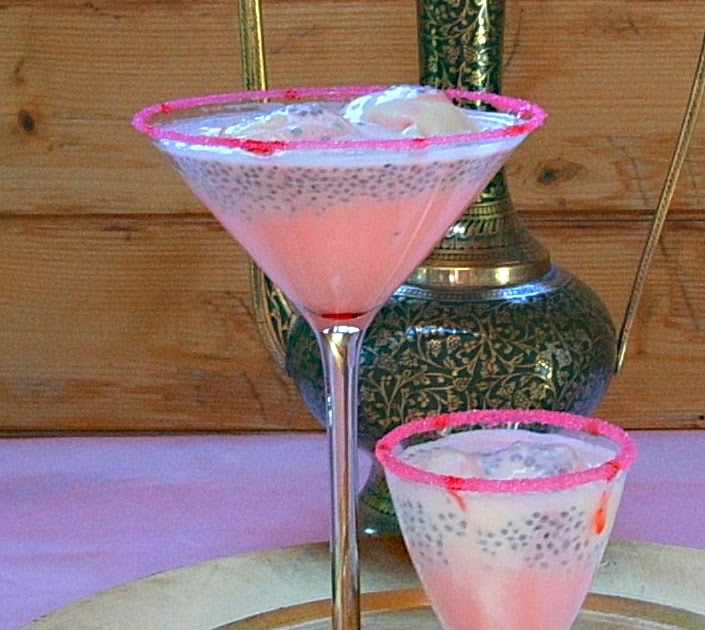 Giddy Gastronome Falooda a.k.a. Bombay Crush ( An exquisite rose