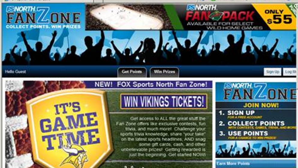 FOX Sports North Fan Zone:
