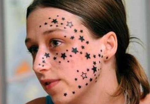 star tattoo men