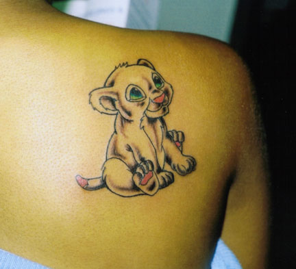 These animated cartoon tattoos are some old favorites you might like.