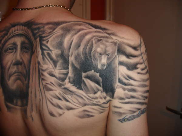 bear tattoo