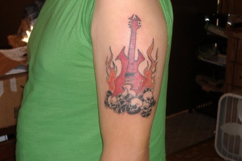 guitar tattoo sleeve guitar tattoo sleeve Tags Guitar Tattoo Sleeve