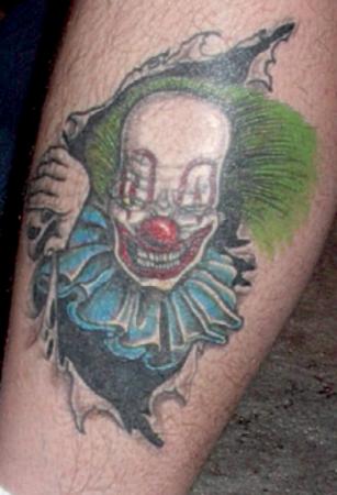 clown tattoos