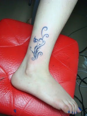 female ankle tattoos. Ankle Tattoos For Girls