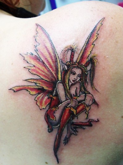 tribal fairy tattoo. Fairy Tattoos