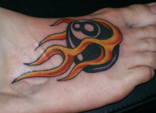  this particular tattoo design is very popular among the Latin community.