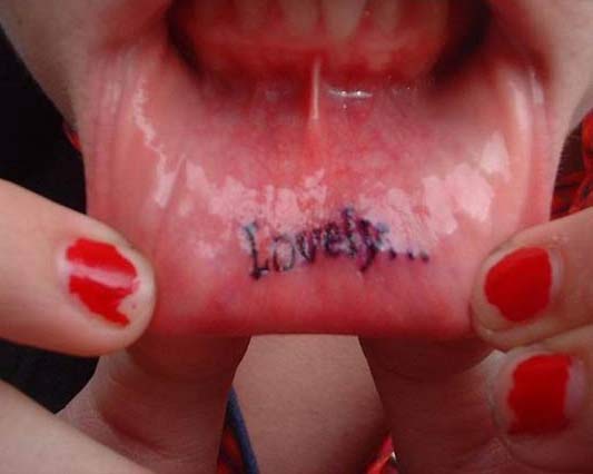 lips tattoos. Lip Tattoos