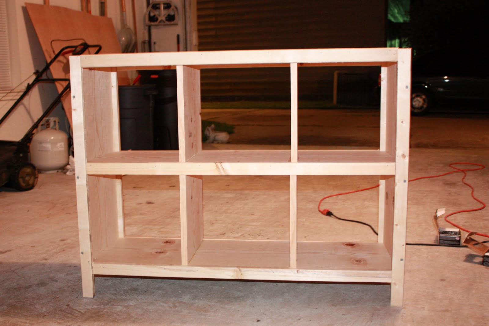 Restless 6 Cube Bookshelf