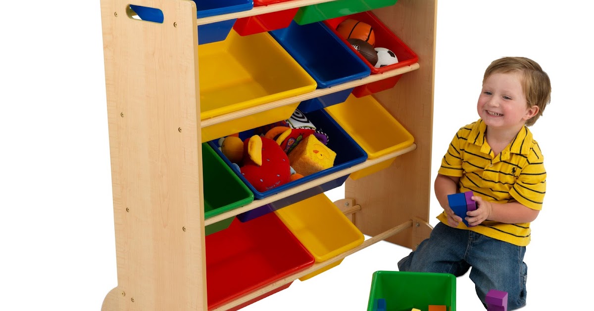 KidKraft Toys & Furniture KidKraft's Primary Children's Storage Bin Unit, 16774