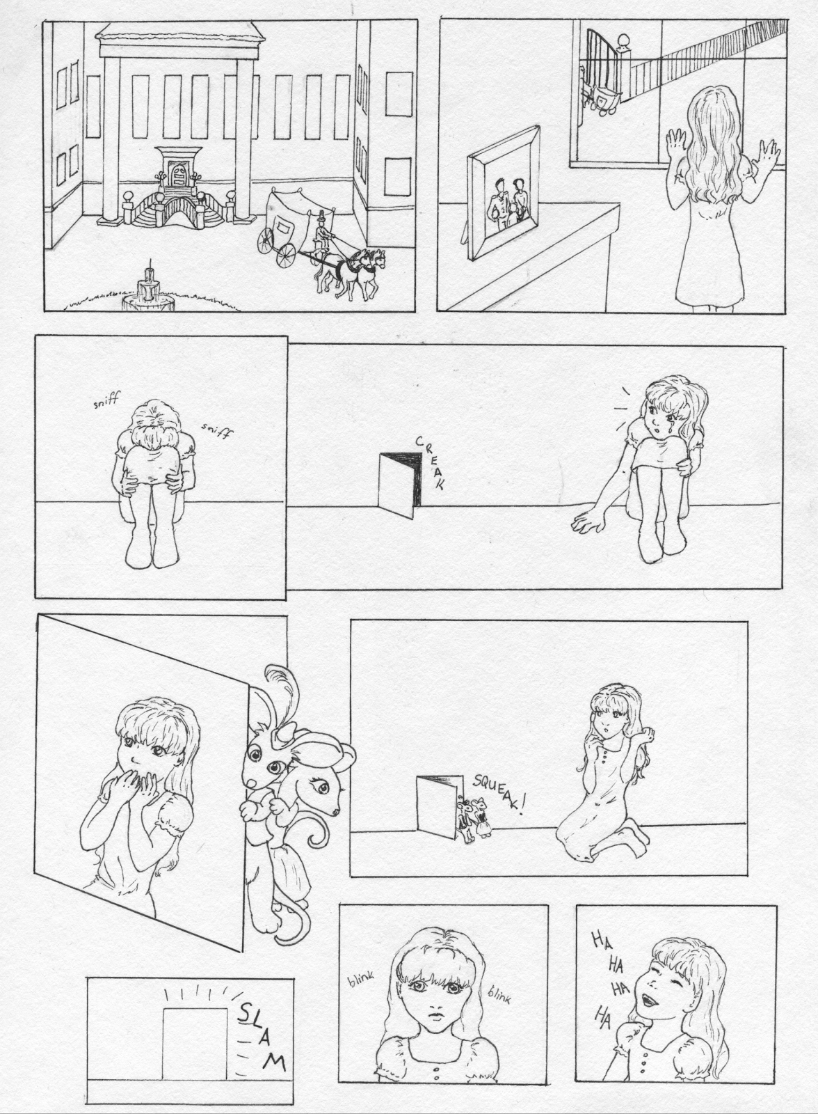 Head In the Clouds Wordless Comics and Minor Disasters