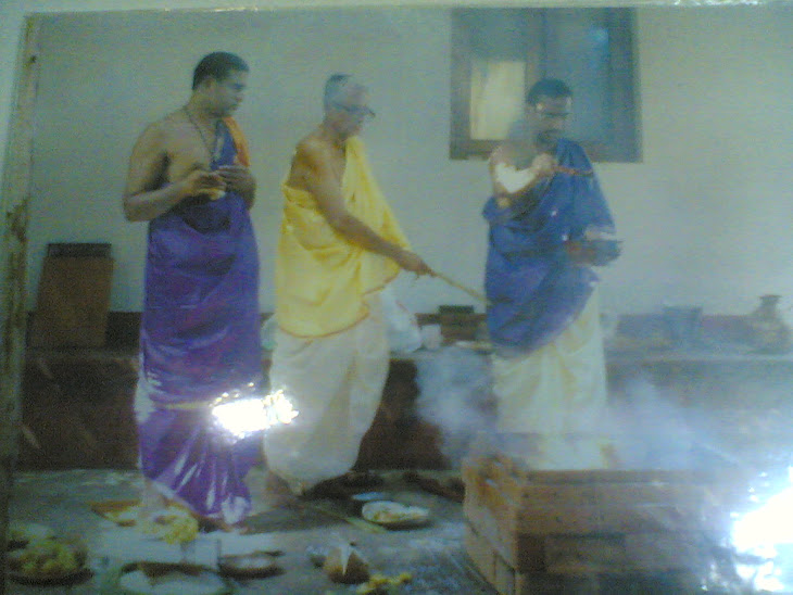 tenthousand gayatri homa at mairpady family