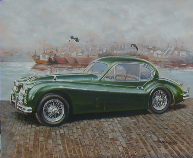 Jaguar XK140 Cpe. Montevideo Classic Car Club