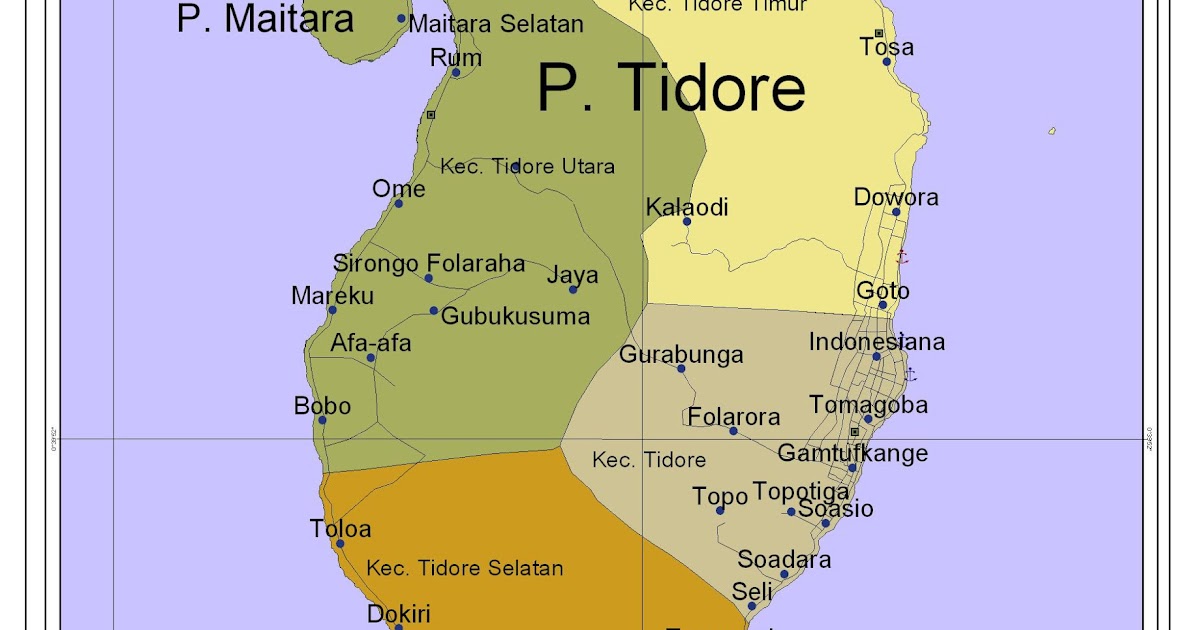 pulau kecilku Pulau Tidore
