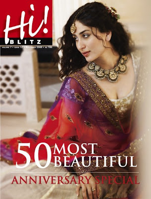 Kareena Kapoor looks like the perfect bride on the cover of Hi!
