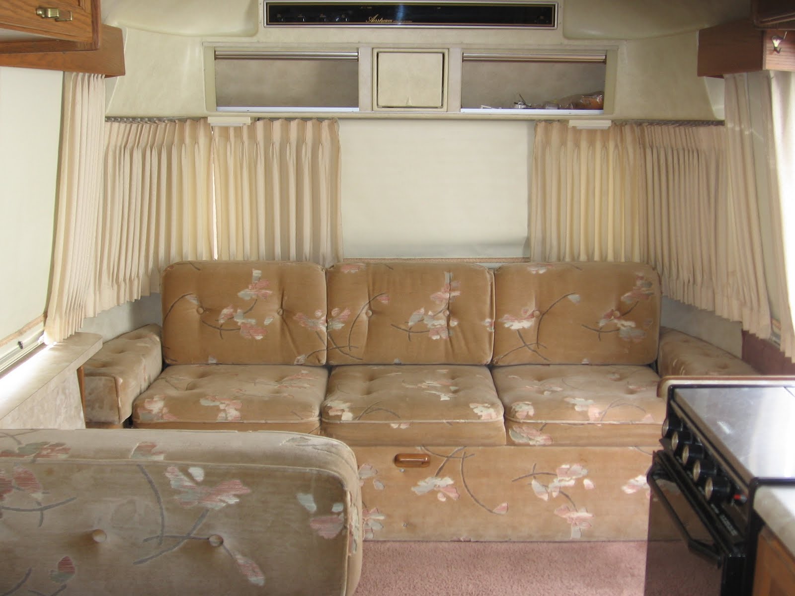 Straw Cottage The NewOld Airstream Sofa