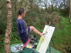 Painting "Path Thru' The Trees