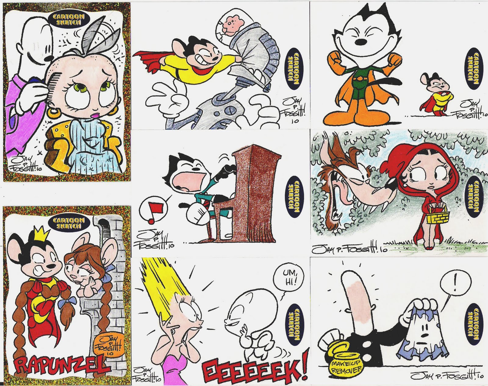 CUTE AND CREEPY: The blog of cartoonist Jay P. Fosgitt: 08/01/2010 - 09