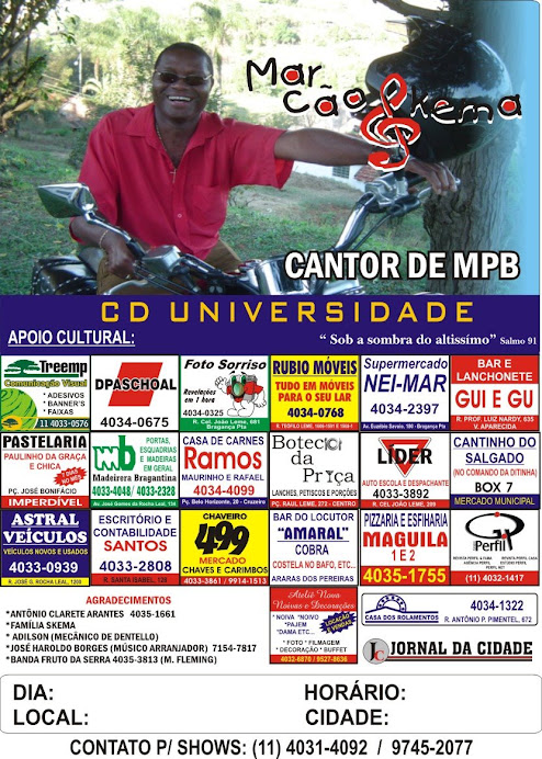 cartaz do primeiro CD