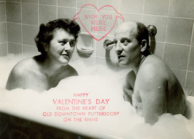 A Valentine Days card from Julia & Paul Child! How erotica and innocent at the same time! Who woulda thunk it?