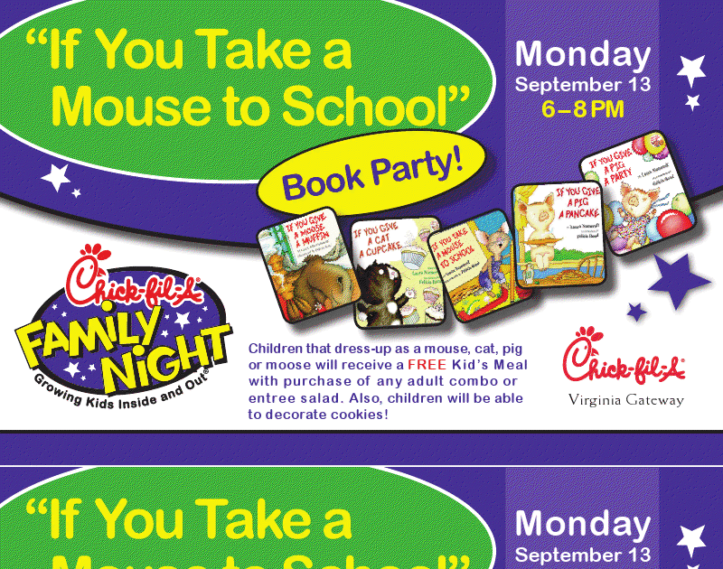 It's Hip to Clip Coupons Kids Eat FREE during ChickfilA Family Night