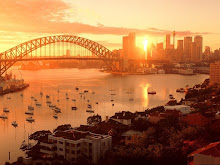 Sydney bei Sonnenuntergang