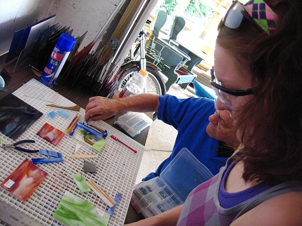 Sassy Glass Studio All Things Sassy Beginner Fused Glass Classes