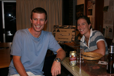 Jenny & Douglas Bradley hide their disappointment well after at 'only' doing 250km along the ridges. 
