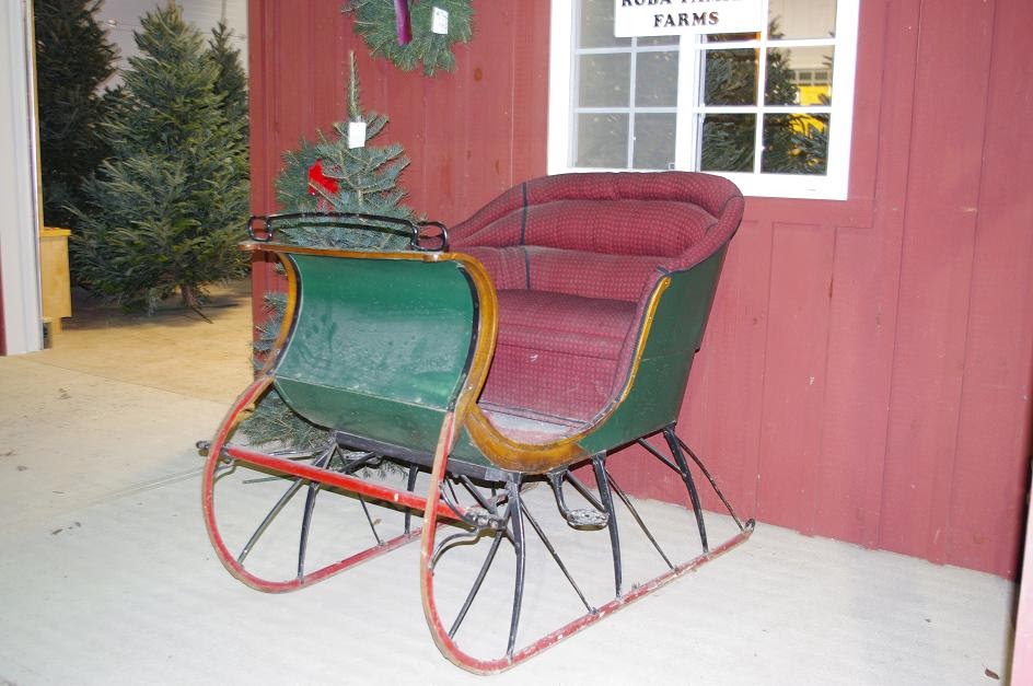 Modern Day Ozzie and Harriet A One Horse Open Sleigh