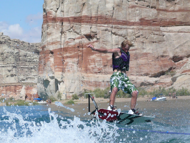 Alex at Lake Powell