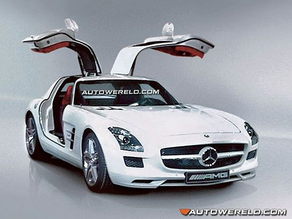 Mercedes SLS AMG Top Pictures