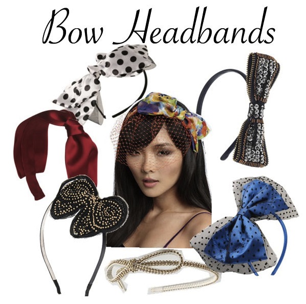 Bow Headbands Trend O So Chic Blog