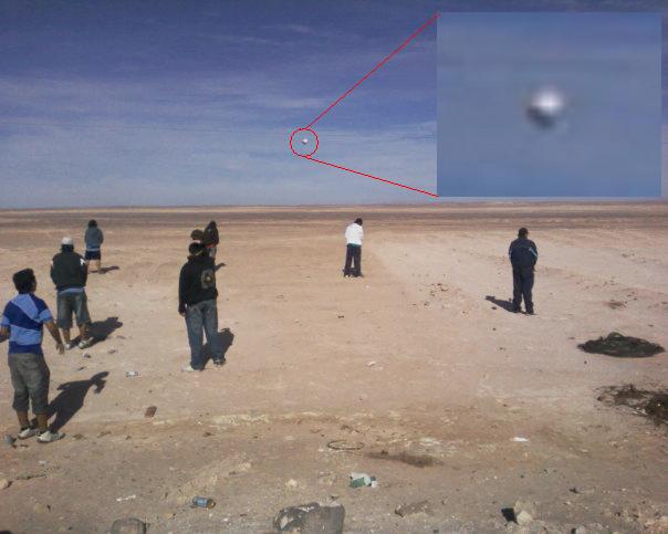 UFO Photographed Over Chilean